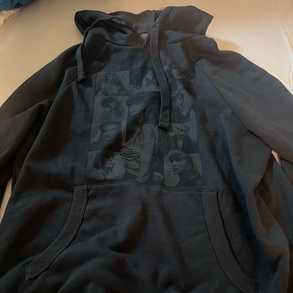 Taylor Swift Eras Tour Dark Gray Hoodie